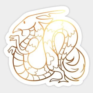 Dragon pattern Sticker